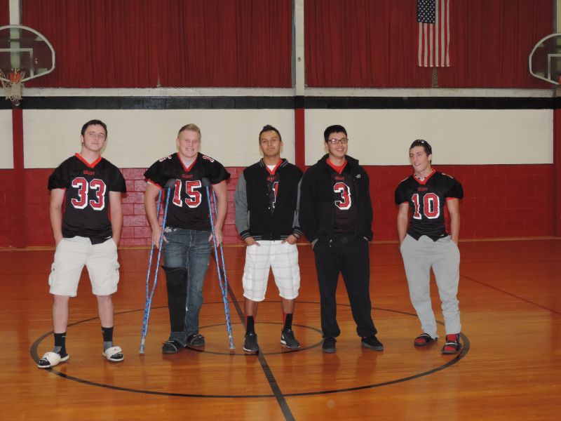 Geary Schools Seniors Close Out Football Season