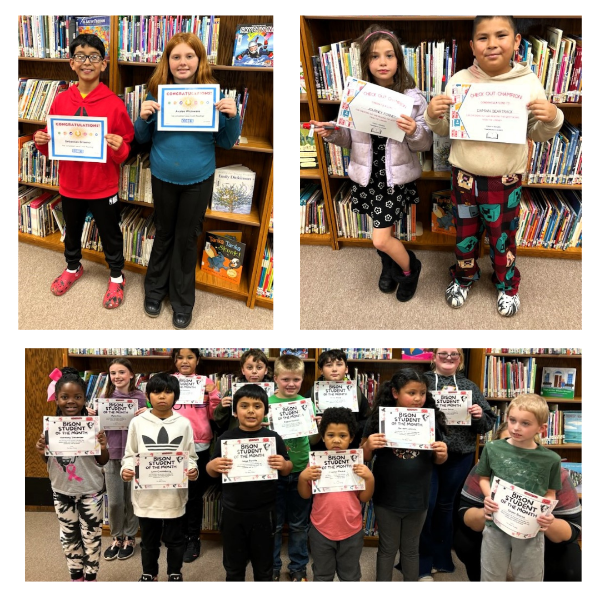 Geary Schools January Student of the Month Award Winners